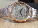 Emporio Armani Renato Gray Dial Gray Steel Strap Watch For Men - AR11077 Authentic Buy Shop Now
