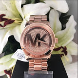 Michael Kors Runway Rose Gold Dial Rose Gold Steel Strap Watch for Women - MK5661 Authentic Buy Shop Now