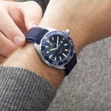 Tag Heuer Aquaracer Quartz Blue Dial Blue Rubber Strap Watch for Men - WAY101C.FC6153 Authentic Buy Shop Now