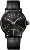 Calvin Klein Black Dial Black Leather Strap Watch for Women - K7622401 Authentic Buy Shop Now