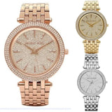 Michael Kors Darci Rose Gold Dial Rose Gold Steel Strap Watch for Women - MK3439 Authentic Buy Shop Now