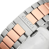 Gucci G Timeless Grey Dial Two Tone Steel Strap Watch For Men - YA126446 Authentic Buy Shop Now