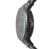 Emporio Armani Renato Automatic Blue Dial Grey Steel Strap Watch For Men - AR60056 Authentic Buy Shop Now
