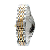 Emporio Armani Classic Chronograph White Dial Two Tone Steel Strap Watch For Men - AR0396 Authentic Buy Shop Now