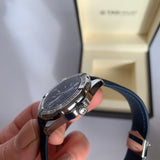 Tag Heuer Aquaracer Quartz Diamonds Blue Dial Blue Nylon Strap Watch for Women - WAY131N.FT6091 Authentic Buy Shop Now