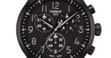 Tissot Chrono XL Vintage Black Dial Black Leather Strap Watch For Men - T116.617.36.052.00 Authentic Buy Shop Now