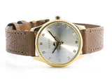 Gucci G Timeless Quartz Silver Dial Brown Leather Strap Watch For Women - YA1265022 Authentic Buy Shop Now