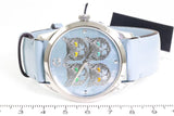 Gucci G Timeless Quartz Mother of Pearl Dial Blue Leather Strap Watch For Women - YA1264124 Authentic Buy Shop Now