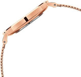Daniel Wellington Petite Melrose White Dial Rose Gold Mesh Strap Watch For Women - DW00100305 Authentic Buy Shop Now