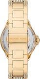 Michael Kors Camille Pavé Crystals Gold Dial Gold Steel Strap Watch for Women - MK6958 Authentic Buy Shop Now
