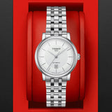 Tissot T Classic Carson Premium Silver Dial Silver Steel Strap Watch for Women - T122.207.11.031.00 Authentic Buy Shop Now