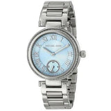 Michael Kors Skylar Quartz Blue Dial Silver Steel Strap Watch For Women - MK5988 Authentic Buy Shop Now