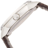 Calvin Klein Infinity Silver Dial Brown Leather Strap Watch for Men - K5S341G6 Authentic Buy Shop Now
