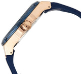 Guess Legacy Blue Dial Blue Silicone Strap Watch For Men - W1049G2 Authentic Buy Shop Now