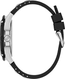 Guess Tread Black Dial Black Rubber Strap Watch for Men - W0967G1 Authentic Buy Shop Now