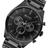 Hugo Boss Pioneer Black Dial Black Steel Strap Watch for Men - 1513714 Authentic Buy Shop Now