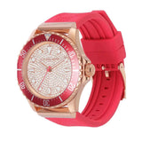 Michael Kors Everest Analog Rose Gold Dial Pink Silicone Strap Watch For Women - MK7359 Authentic Buy Shop Now