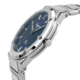 Salvatore Ferragamo F-80 Classic Blue Dial Silver Steel Strap Watch for Men - SFDT01320 Authentic Buy Shop Now