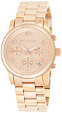 Michael Kors Runway Rose Gold Dial Rose Gold Steel Strap Watch for Women - MK5128 Authentic Buy Shop Now