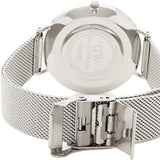 Daniel Wellington Petite Sterling Quartz White Dial Silver Mesh Bracelet Watch For Men - DW00100306 Authentic Buy Shop Now