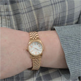 Michael Kors Lexington Quartz White Dial Rose Gold Steel Strap Watch For Women - MK3230 Authentic Buy Shop Now