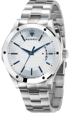Maserati Circuito Silver Dial Silver Steel Strap Watch For Men - R8853127001 Authentic Buy Shop Now