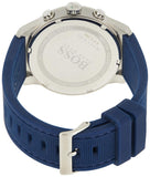 Hugo Boss Professional Chronograph Blue Dial Blue Silicone Strap Watch for Men - 1513526 Authentic Buy Shop Now