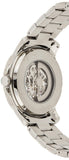 Fossil Grant Automatic Skeleton Black Dial Silver Steel Strap Watch for Men - ME3103 Authentic Buy Shop Now