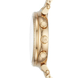Michael Kors Sofie Chronograph Quartz Gold Dial Gold Steel Strap Watch For Women - MK6559 Authentic Buy Shop Now