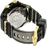 Versace Icon Active Chronograph Gold Dial Black Silicone Strap Watch For Men - VEZ700321 Authentic Buy Shop Now