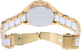 Michael Kors Wren Diamonds Gold Dial Two Tone Steel Strap Watch for Women - MK6157 Authentic Buy Shop Now