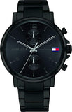 Tommy Hilfiger Daniel Black Dial Black Steel Strap Watch for Men - 1710414 Authentic Buy Shop Now