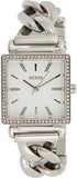 Guess Vanity Diamonds White Dial Silver Steel Strap Watch for Women - W1030L1 Authentic Buy Shop Now