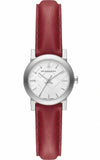 Burberry The City Silver Dial Red Strap Watch for Women - BU9232 Authentic Buy Shop Now