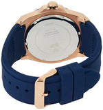 Guess Legacy Chronograph Blue Dial Blue Rubber Strap Watch For Men - W1049G9 Authentic Buy Shop Now