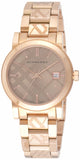 Burberry The City Rose Gold Dial Rose Gold Steel Strap Watch for Women - BU9146 Authentic Buy Shop Now