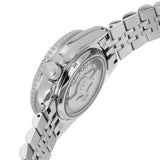 Seiko 5 Sports GMT SKX Automatic Blueberry Dial Silver Steel Strap Watch For Men - SSK003K1 Authentic Buy Shop Now