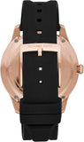 Michael Kors Runway Quartz Black Dial Black Silicone Strap Watch For Women - MK6852 Authentic Buy Shop Now