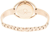 Calvin Klein Impetuos Silver Dial Rose Gold Steel Strap Watch for Women - K4F2N616 Authentic Buy Shop Now