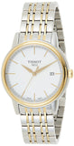 Tissot T Classic Carson Quartz White Dial Two Tone Steel Strap Watch for Men - T085.410.22.011.00 Authentic Buy Shop Now