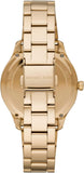 Michael Kors Runway Quartz Black Dial Gold Steel Strap Watch For Women - MK6682 Authentic Buy Shop Now