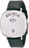 Gucci Grip Quartz Silver Dial Green Leather Strap Unisex Watch - YA157406 Authentic Buy Shop Now