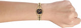 Michael Kors Runway Mercer Analog Brown Dial Gold Steel Strap Watch For Women - MK6855 Authentic Buy Shop Now