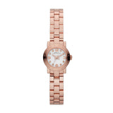 Marc Jacobs Amy White Dial Rose Gold Steel Strap Watch for Women - MBM3227 Authentic Buy Shop Now