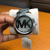 Michael Kors Runway Silver Dial Silver Steel Strap Watch for Women - MK5544 Authentic Buy Shop Now
