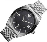 Emporio Armani Classic Analog Black Dial Silver Steel Strap Watch For Men - AR0369 Authentic Buy Shop Now