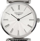 Longines La Grande Classique White Dial Silver Steel Strap Watch for Women - L4.209.4.71.6 Authentic Buy Shop Now
