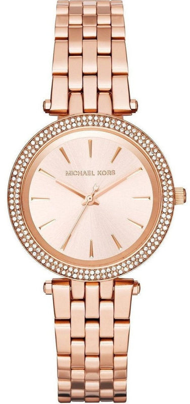 Michael Kors Darci Rose Gold Dial Rose Gold Steel Strap Watch for Women - MK3431 Authentic Buy Shop Now