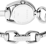 Gucci Horsebit Quartz Red Dial Silver Steel Strap Watch For Women - YA139502 Authentic Buy Shop Now