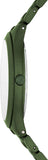 Michael Kors Slim Runway Green Dial Green Steel Strap Watch for Women - MK4526 Authentic Buy Shop Now